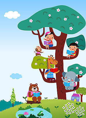 전신 나무 동물 구름 여자 교육 남자 꽃 초등학생 어린이 일러스트 곰 코끼리 주택 연꽃 개구리 초등교육 두명 책 컬러풀 원숭이 연못 기린 연잎 에듀 에듀케이션 어린이만 스쿨팩 국내일러스트 AI파일 자연요소 식물 학생 컬러 잎 포유류 양서류 사람 건물 파일형식 벡터