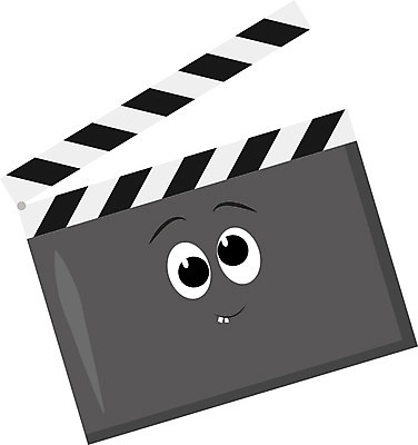 EPS 해외이미지 일러스트 모션 카메라 검은색 칠판 장비 흰색 오픈 영화관 필름 영화 오브젝트 클립 슛 장면 동영상 책임자 고립 석판 해외202008 해외일러스트 컬러 문화예술 전자제품 극장 파일형식 벡터