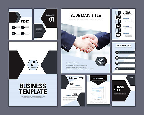 템플릿 손 하늘색 비즈니스 그래프 악수 두명 신체부위 세트 PPT 프레젠테이션 문서템플릿 9P 이미지템플릿 사람 손짓 파란색 파일형식