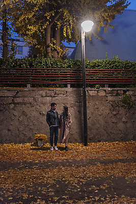 포토 JPG 전신 커플 여자 남자 낙엽 가로등 데이트 조명 거리 서기 20대 성인 야외 두명 앞모습 빛 다정 한국인 가을 야간 돌담길 성인만 국내포토 자연요소 계절 공공시설 길 뷰포인트 컨셉 잎 관계 모션 돌담 사람 동양인 청년 파일형식