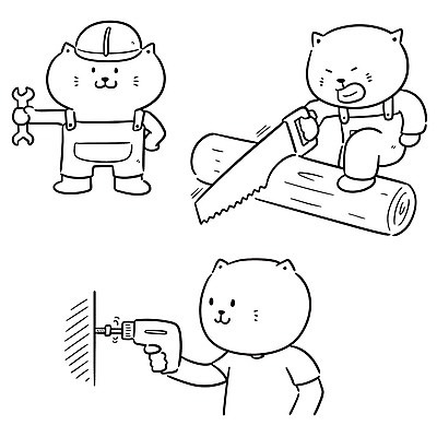 EPS 해외이미지 디자인 일러스트 장신구 건축양식 노동자 장식 고양이 장비 공구 스패너 그리기 엔지니어 낙서 건축가 스케치 수집 목수 심볼 라인아트 측정 오브젝트 사인 그림 심플 코믹 손그림 잡동사니 수목 하드웨어 해외202008 해외일러스트 직업 건축 선 포유류 모션 미술 반려동물 컴퓨터 도구 기술자 파일형식 벡터