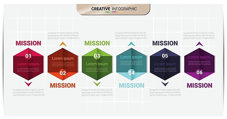 EPS 해외이미지 일러스트 비즈니스 사람없음 인포그래픽 단계 타임라인 해외202008 해외일러스트 파일형식 벡터