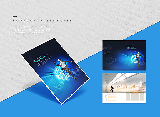PSD 템플릿 표지디자인 북디자인 출판디자인 표지 남자 산업 ZIP 내지 리플렛 북커버 팜플렛 성인 건물 세명 30대 파란색 노트북 점프 망원경 한국인 발레 성인남자만 디지털뉴딜 경제부흥 이미지템플릿 건축물 컬러 모션 사람 동양인 장년 경제 전자제품 춤 남자만 성인만 파일형식 뉴딜정책