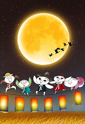 전신 PSD 여자 명절 남자 어린이 일러스트 조류 갈대 여러명 노란색 추석 귀여움 검은색 벼 쌀 달 가을 농촌 시골 등불 야간 한복 즐거움 고향 줄타기 어린이만 국내일러스트 자연요소 식물 동물 한국전통 전통 계절 기념일 감정 컬러 다수 컨셉 조명 곡류 사람 묘기 전통의상 파일형식