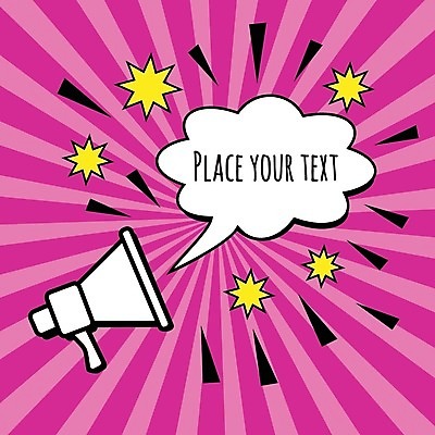 EPS 해외이미지 구름 배너 포스터 별 캠페인 분홍색 백그라운드 말풍선 일러스트 비즈니스 텍스트 뿔 미술 노란색 우주 검은색 확성기 거품 광선 흰색 표현 발표 메시지 뉴스 폭발 폭발물 폭탄 만화 복고 코믹 시끄러움 파열 팝 스타일 카피스페이스 해외202008 해외일러스트 자연요소 무기 컬러 문화예술 공백 파일형식 벡터