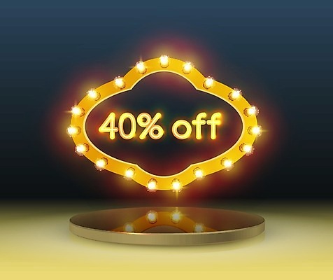 EPS 해외이미지 디자인 일러스트 사람없음 세일 퍼센트 네온 해외202008 해외일러스트 특수기호 파일형식 벡터