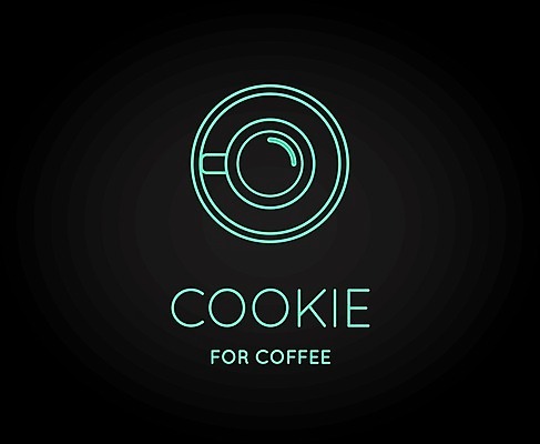 EPS 해외이미지 디자인 일러스트 사람없음 초록색 카페 커피잔 네온 해외202008 해외일러스트 커피 컬러 잔 상점 파일형식 벡터