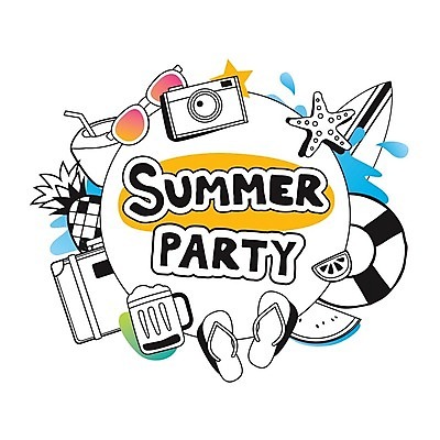 EPS 해외이미지 포스터 일러스트 휴식 맥주 사람없음 여름휴가 선글라스 파티 카메라 여행가방 화려 휴양지 손그림 코코넛주스 해외202008 해외일러스트 안경 컨셉 가방 휴가 주류 이벤트 전자제품 주스 장소 코코넛 파일형식 벡터 여름_계절