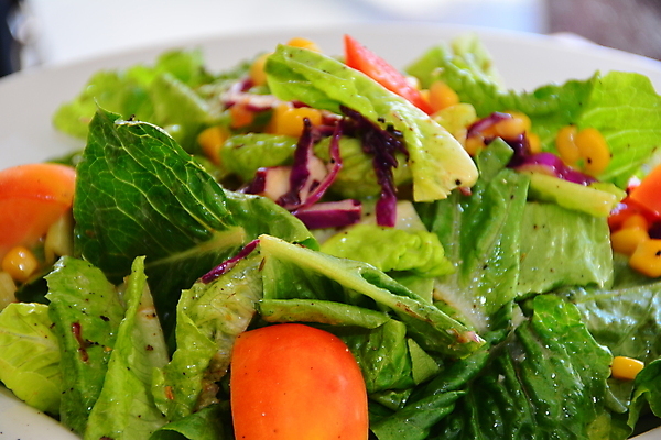 포토 JPG 해외이미지 접시 음식 오렌지 양파 서브 건강 옥수수 사람없음 초록색 빛 식당 미국 샐러드 상추 먹기 식용 바삭바삭 해외202008 해외포토 식기 컬러 컨셉 북아메리카 채소 과일 모션 곡류 상점 파일형식