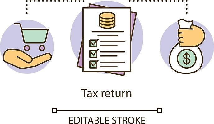 EPS 해외이미지 일러스트 사람없음 돈자루 세금 환급 해외202008 해외일러스트 돈 파일형식 벡터