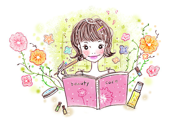 PSD 문자 우먼라이프 라이프스타일 알파벳 영어 여자 꽃 백그라운드 꽃무늬 일러스트 한명 들기 사람 상반신 20대 성인 라이프 책 화장 뷰티 화장품 화장용품 붓 단발머리 잡지 볼터치 피부관리 여자만 여자한명만 성인여자만 청년만 청년여자만 성인한명만 청년여자한명만 성인여자한명만 성인만 국내일러스트 식물 1 헤어스타일 무늬 모션 청년 생활 간행물 미용용품 파일형식