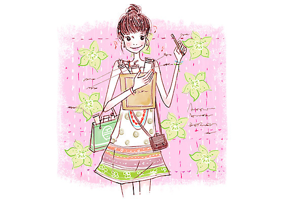 PSD 우먼라이프 라이프스타일 원피스 여자 백그라운드 꽃무늬 가방 일러스트 한명 서기 들기 사람 20대 성인 라이프 쇼핑 뷰티 종이봉투 쇼핑백 화장품 화장용품 미용용품 크로스백 여자만 여자한명만 성인여자만 청년만 청년여자만 성인한명만 청년여자한명만 성인여자한명만 성인만 국내일러스트 1 잡화 옷 꽃 무늬 모션 봉투 청년 생활 오브젝트 파일형식