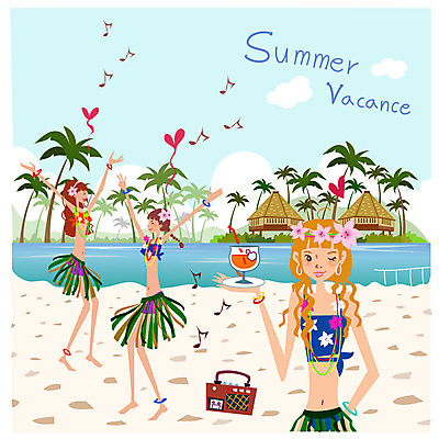 EPS 주간 나무 식물 구름 문자 알파벳 영어 계절 여자 수영복 음료 음악 바다 여행 음표 일러스트 난간 팔찌 하늘 호텔 휴가 휴식 잔 윙크 사람 해변 야외 장식 세명 여름 여름휴가 바캉스 야자수 화관 만세 댄서 하트 춤 칵테일 열대식물 라디오 휴양지 서빙 야자열매 비치웨어 방갈로 꽃목걸이 원주민의상 하와이안 여자만 국내일러스트 자연요소 모양 직업 식기 기호 옷 패션 열매 꽃 컨셉 목걸이 장신구 모션 숙소 문화예술 주류 표정 전자제품 장소 전통의상 파일형식 벡터 여름_계절