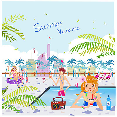 EPS 주간 나무 식물 구름 문자 알파벳 영어 계절 여자 남자 꽃 음료 여행 의자 음표 일러스트 하늘 휴가 휴식 슬리퍼 수영장 사람 빌딩 야외 건물 장식 세명 물 여름 여름휴가 바캉스 야자수 하트 깃발 도시 생수 열대식물 라디오 휴양지 튜브 야자수잎 오리장난감 국내일러스트 자연요소 모양 건축물 기호 음악 가구 신발 컨셉 잎 전자제품 장난감 장소 물병 파일형식 벡터 여름_계절