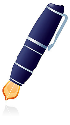 EPS 아이콘 문구용품 사람없음 필기구 만년필 웹아이콘 2D아이콘 펜 오브젝트 파일형식 벡터