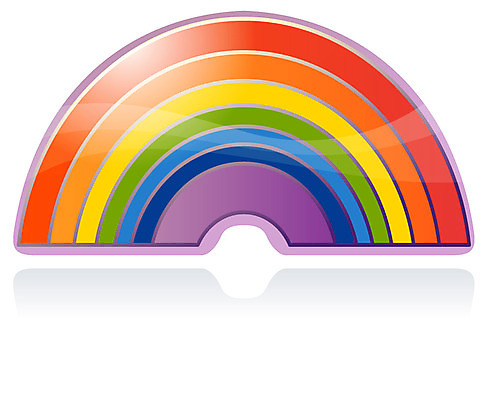 EPS 아이콘 무지개 자연 날씨 사람없음 일기예보 웹아이콘 날씨아이콘 2D아이콘 자연요소 생태계 파일형식 벡터