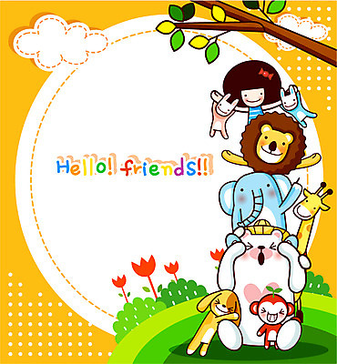 EPS 주간 동물 구름 여자 초등학생 어린이 일러스트 곰 상상 나뭇잎 코끼리 프레임 한명 사람 소녀 이벤트 야외 친구 물방울무늬 튤립 나뭇가지 원숭이 토끼 목말 개 강아지 사자 기린 여자만 여자한명만 어린이만 소녀만 소녀한명만 국내일러스트 자연요소 나무 1 학생 꽃 잎 무늬 포유류 관계 모션 반려동물 파일형식 벡터