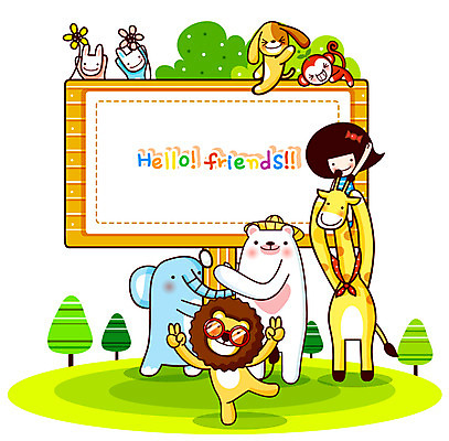 EPS 주간 나무 식물 동물 여자 꽃 초등학생 어린이 점선 일러스트 곰 상상 코끼리 프레임 알림판 한명 사람 소녀 이벤트 야외 친구 공백 팻말 원숭이 토끼 목말 개 강아지 숲 사자 알림 기린 여자만 여자한명만 어린이만 소녀만 소녀한명만 국내일러스트 자연요소 1 학생 선 포유류 관계 모션 반려동물 파일형식 벡터