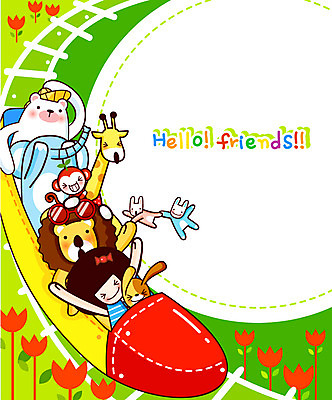 EPS 주간 식물 동물 여자 꽃 초등학생 어린이 점선 일러스트 곰 상상 놀이 코끼리 프레임 한명 사람 소녀 이벤트 야외 친구 선글라스 공백 기찻길 놀이공원 기차 튤립 원숭이 토끼 개 강아지 놀이기구 사자 무서움 기린 즐거움 롤러코스터 상업시설 여자만 여자한명만 어린이만 소녀만 소녀한명만 철도의날 국내일러스트 자연요소 1 학생 감정 안경 선 육상교통 포유류 관계 대중교통 반려동물 테마파크 시설 상업 파일형식 벡터 법정기념일