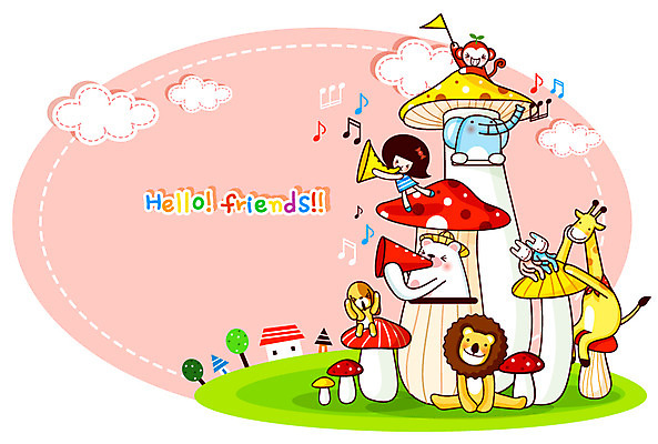 EPS 주간 나무 식물 동물 구름 여자 초등학생 어린이 점선 음악 연주 음표 일러스트 곰 상상 코끼리 주택 프레임 한명 사람 소녀 이벤트 야외 건물 친구 마을 확성기 버섯 공백 원숭이 깃발 토끼 개 강아지 사자 알림 기린 나팔 버섯마을 여자만 여자한명만 어린이만 소녀만 소녀한명만 국내일러스트 자연요소 1 학생 건축물 기호 선 악기 포유류 관계 문화예술 반려동물 파일형식 벡터