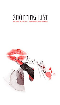 PSD 문양 라이프스타일 손 백그라운드 무늬 일러스트 페인터 수채화 사람없음 라이프 신체부위 쇼핑 화장 화장품 립스틱 입술 수제그림 쇼핑리스트 아이템 쇼핑아이템 위시리스트 국내일러스트 페인팅 사람 생활 뷰티 파일형식