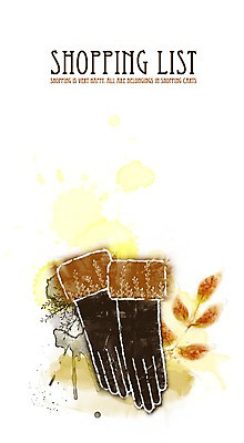 PSD 라이프스타일 잡화 장갑 백그라운드 잎 일러스트 페인터 나뭇잎 수채화 사람없음 라이프 쇼핑 수제그림 쇼핑리스트 아이템 쇼핑아이템 위시리스트 국내일러스트 식물 페인팅 생활 파일형식