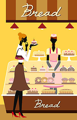 EPS 전신 우먼라이프 라이프스타일 여자 몸매관리 다이어트 일러스트 건강 식이요법 서기 사람 라이프 뷰티 건강관리 케이크 빵집 고열량 여자만 국내일러스트 모션 디저트 관리 생활 상점 파일형식 벡터