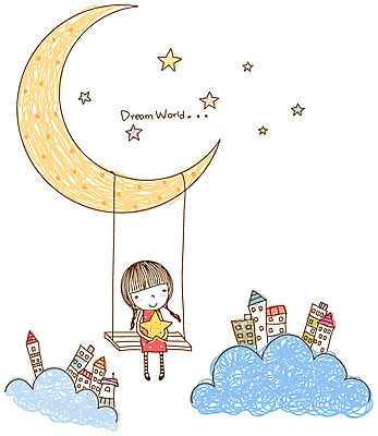 EPS 구름 라이프스타일 여자 별 일러스트 청소년 주택 한명 사람 빌딩 야외 건물 라이프 10대 마을 달 야간 그네 그네타기 여자만 여자한명만 십대만 십대여자만 십대여자한명만 국내일러스트 자연요소 1 건축물 놀이 생활 파일형식 벡터