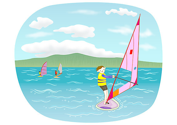 주간 전신 PSD 구름 라이프스타일 남자 물결 바다 일러스트 하늘 레저 산 서기 사람 취미 야외 라이프 세명 여름 레포츠 강 윈드서핑 잡기 서핑보드 균형 구명조끼 여름스포츠 남자만 국내일러스트 자연요소 계절 스포츠 모션 생활 수상스포츠 보드_스포츠 구조용품 파일형식 여름_계절