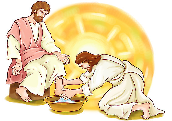 전신 PSD 남자 기독교 종교 일러스트 발 사랑 사람 앉기 두명 성경 예수 가르침 무릎꿇기 성경이야기 제자 후광 대아 발씻기 세숫대야 세족식 신약성서 남자만 씻겨주기 신약_종교 국내일러스트 교육 감정 종교용품 모션 이야기 신체부위 빛 신_종교 파일형식