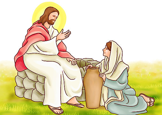 전신 PSD 여자 남자 기독교 종교 일러스트 대화 사랑 사람 앉기 손짓 야외 두명 성경 항아리 예수 가르침 구출 샘물 성경이야기 후광 우물 성수 신약성서 신약_종교 국내일러스트 교육 감정 종교용품 모션 말하기 이야기 빛 도움 도자기 신_종교 파일형식