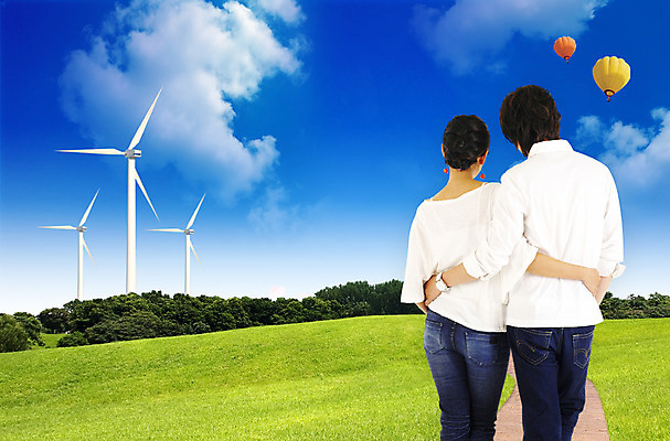 주간 PSD 나무 식물 구름 편집이미지 커플 여자 남자 길 여행 하늘 휴가 휴식 서기 사람 잔디 초원 상반신 야외 두명 뒷모습 기구 열기구 풍력에너지 숲 이미지편집 자연요소 뷰포인트 컨셉 관계 항공교통 모션 그린에너지 파일형식