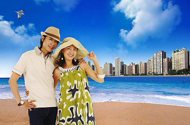 주간 PSD 구름 편집이미지 커플 여자 남자 파도 바다 해외여행 여행 포즈 갈매기 조류 하늘 휴가 서기 사람 풍경 빌딩 상반신 해변 야외 두명 건물 모래사장 도시 이미지편집 자연요소 동물 해외 건축물 관계 모션 파일형식