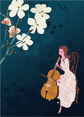 EPS 식물 직업 드레스 여자 꽃 포스터 문화 예술 악기 음악 백그라운드 연주 의자 일러스트 현악기 문화예술 꽃나무 한명 사람 20대 성인 공연 연주자 클래식 첼로 목련 재즈 첼리스트 여자만 여자한명만 성인여자만 청년만 청년여자만 성인한명만 청년여자한명만 성인여자한명만 성인만 국내일러스트 나무 1 옷 가구 컨셉 이벤트 청년 음악가 파일형식 벡터 찰현악기