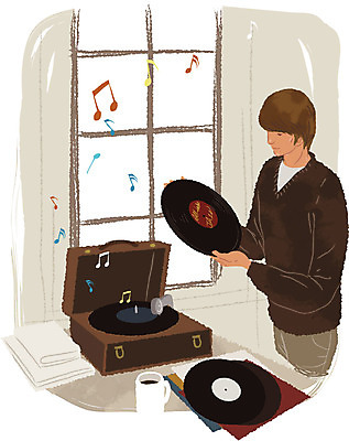 EPS 남자 포스터 문화 커피 예술 음악 음표 일러스트 창문 문화예술 실내 한명 사람 20대 성인 취미 책 공연 음악감상 머그컵 레코드 빈티지 클래식 수집 니트 재즈 턴테이블 남자만 남자한명만 성인남자만 청년만 청년남자만 청년남자한명만 성인한명만 성인남자한명만 성인만 국내일러스트 1 기호 음료 컨셉 상의 이벤트 청년 내부 컵 감상 음반 파일형식 벡터