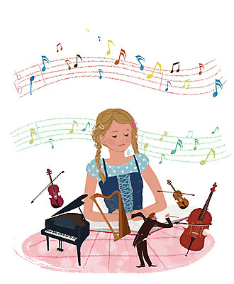 EPS 여자 남자 포스터 예술 악기 연주 음표 일러스트 상상 현악기 문화예술 사람 취미 두명 책 판타지 독서 공연 음악감상 건반 피아노 건반악기 클래식 바이올린 오선지 첼로 하프 지휘자 국내일러스트 기호 음악 컨셉 이벤트 감상 음악가 악보 오선 파일형식 벡터 찰현악기