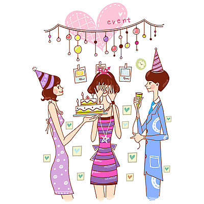 EPS 문자 라이프스타일 알파벳 영어 옷 원피스 여자 기념일 남자 음식 일러스트 초 촛불 폭죽 서기 들기 사람 정장 턱시도 이벤트 세명 친구 파티 케이크 우정 고깔모자 하트 축하 눈가림 생일파티 생일 생일케이크 기념사진 국내일러스트 모양 모자_잡화 컨셉 관계 모션 디저트 생활 가림 파일형식 벡터