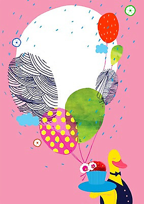 PSD 구름 백그라운드 일러스트 상상 안내 프레임 이벤트 사람없음 케이크 공백 알림 콜라주 풍선 국내일러스트 자연요소 디저트 파일형식