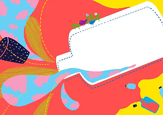 PSD 꽃 점선 백그라운드 무늬 일러스트 상상 조류 유리병 안내 프레임 이벤트 사람없음 새싹 공백 뚜껑 마개 병 알림 오브젝트 콜라주 코르크 국내일러스트 식물 동물 식기 선 병_용기 파일형식