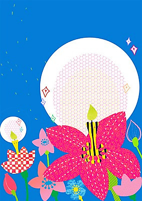 PSD 식물 꽃잎 꽃 점선 분홍색 백그라운드 꽃무늬 일러스트 초 촛불 상상 안내 프레임 이벤트 사람없음 공백 꽃술_꽃 수술 알림 꽃봉오리 촛대 콜라주 암술 허니콤 국내일러스트 모양 선 컬러 무늬 의학 치료 파일형식