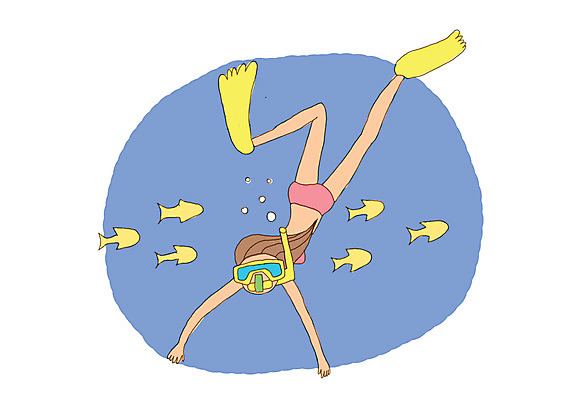 전신 PSD 동물 라이프스타일 계절 여자 수영복 일러스트 건강 어류 한명 사람 20대 성인 라이프 여름 운동 바닷속 해저 수중 수영 스노클링 물안경 오리발 잠수 공기방울 스쿠버다이빙 생활체육 생활체조 여자만 여자한명만 성인여자만 청년만 청년여자만 성인한명만 청년여자한명만 성인여자한명만 성인만 국내일러스트 1 옷 청년 생활 수중동물 수상스포츠 체조 수영용품 파일형식