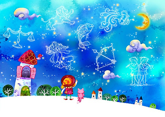 PSD 나무 식물 동물 구름 모자 여자 별 초등학생 어린이 선 백그라운드 일러스트 밤하늘 하늘 화살 주택 어류 한명 사람 소녀 야외 건물 가로 별자리 달 운세 초승달 사자 궁수자리 쌍둥이 물병 활 여우 점성술 사수 물병자리 은하수 사자자리 처녀자리 쌍둥이자리 천칭자리 물고기자리 사막여우 양팔저울 여자만 여자한명만 어린이만 소녀만 소녀한명만 국내일러스트 자연요소 1 학생 건축물 잡화 포유류 가족 자연 저울 수중동물 야간 물통 파일형식