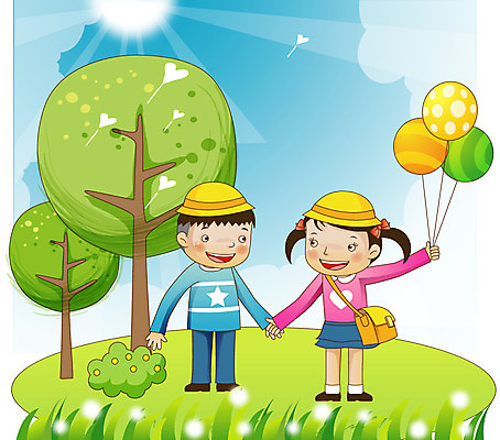 EPS 주간 나무 구름 라이프스타일 여자 어린이교육 교육 남자 별 어린이 가방 일러스트 하늘 사람 소녀 소년 잔디 야외 두명 라이프 생활 가로 태양 유치원 유치원생 하트 풀 풍선 유치원모자 어린이만 국내일러스트 자연요소 모양 식물 모자_잡화 잡화 파일형식 벡터