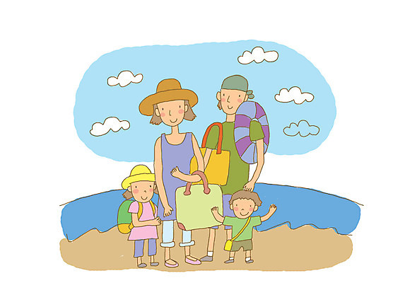 주간 PSD 구름 모자 여자 남자 딸 아들 어린이 바다 여행 가방 일러스트 배낭 가족 하늘 엄마 휴가 가족여행 사람 소녀 소년 여러명 성인 해변 야외 여름휴가 바캉스 부모 소풍 자녀 아빠 튜브 국내일러스트 자연요소 잡화 다수 관계 야외활동 파일형식 여름_계절