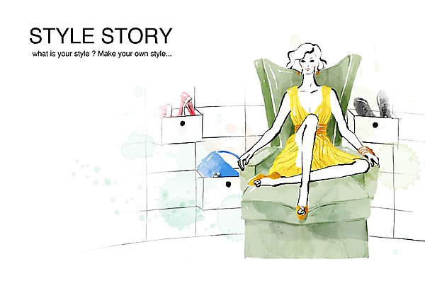 PSD 모델 우먼라이프 라이프스타일 잡화 원피스 여자 패션 구두 백그라운드 신발 가방 일러스트 페인터 수채화 실내 한명 사람 20대 성인 라이프 여름 쇼핑 소파 서랍장 번짐 수제그림 스타일스토리 여자만 여자한명만 성인여자만 청년만 청년여자만 성인한명만 청년여자한명만 성인여자한명만 성인만 국내일러스트 1 옷 계절 가구 의자 페인팅 청년 내부 생활 파일형식 효과