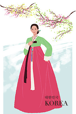 EPS 나무 전통 옷 여자 꽃 백그라운드 일러스트 꽃나무 한명 사람 20대 성인 전통의상 한복 노리개 비녀 복식 여자만 여자한명만 성인여자만 청년만 청년여자만 성인한명만 청년여자한명만 성인여자한명만 성인만 국내일러스트 식물 1 한국전통 전통소품 청년 파일형식 벡터 헤어액세사리