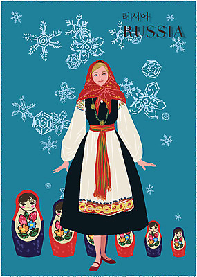 EPS 전통 드레스 옷 여자 인형 백그라운드 일러스트 눈꽃 한명 사람 20대 성인 스카프 전통의상 러시아 복식 마트료시카 사라판 여자만 여자한명만 성인여자만 청년만 청년여자만 성인한명만 청년여자한명만 성인여자한명만 성인만 국내일러스트 1 유럽 눈_날씨 청년 목도리 파일형식 벡터