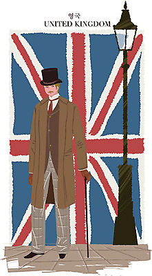 EPS 전통 옷 공공시설 남자 백그라운드 가로등 일러스트 조명 영국 한명 사람 20대 성인 국기 전통의상 중절모 복식 보도블럭 유니온잭 남자만 남자한명만 성인남자만 청년만 청년남자만 청년남자한명만 성인한명만 성인남자한명만 성인만 국내일러스트 모자_잡화 1 유럽 청년 보행로 시설 파일형식 벡터