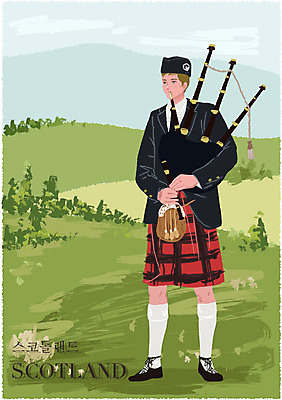 EPS 주간 전통 옷 남자 악기 백그라운드 연주 일러스트 영국 한명 사람 초원 20대 성인 야외 전통의상 복식 백파이프 남자만 남자한명만 성인남자만 청년만 청년남자만 청년남자한명만 성인한명만 성인남자한명만 성인만 국내일러스트 자연요소 1 유럽 음악 청년 파일형식 벡터