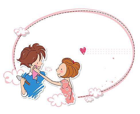 EPS 구름 커플 여자 남자 점선 백그라운드 일러스트 프레임 사랑 사람 두명 물방울무늬 하트 모종삽 손수건 국내일러스트 자연요소 모양 감정 선 무늬 관계 삽 파일형식 벡터